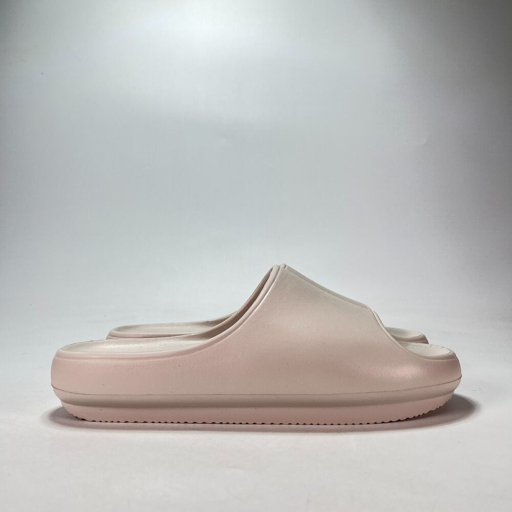 32 Degrees Cool Beige Casual Platform Cushion Slide Sandals Women's Size 7.5